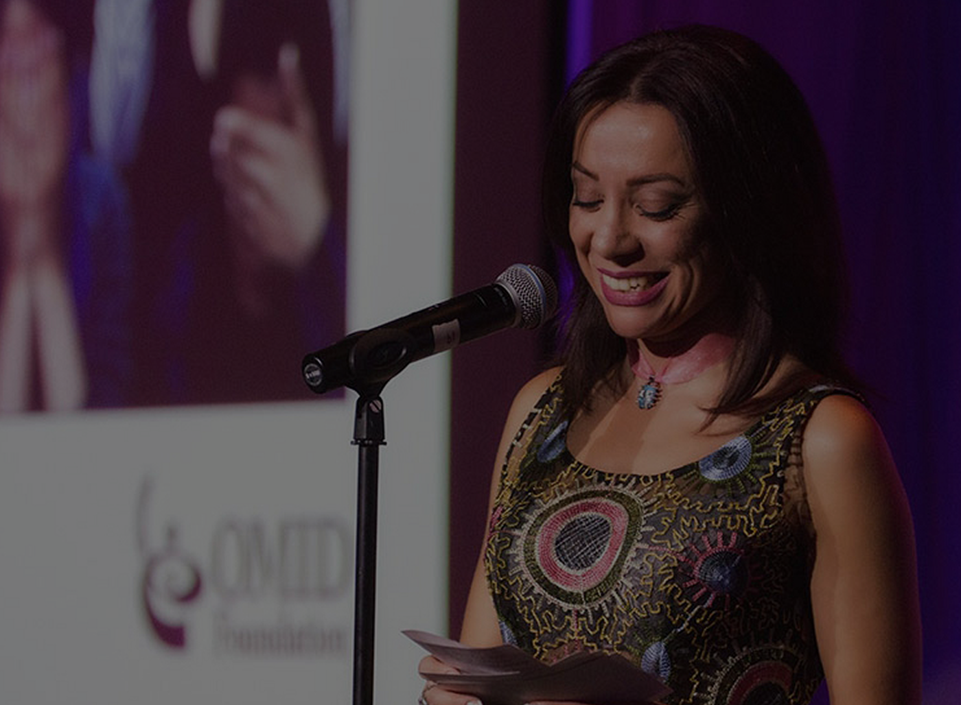 Banafsheh Taherian EMCEE Background